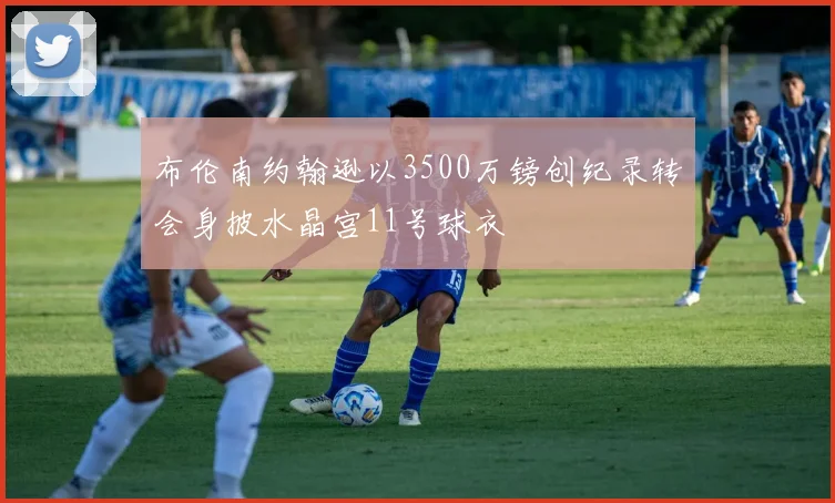 布伦南约翰逊以3500万镑创纪录转会身披水晶宫11号球衣